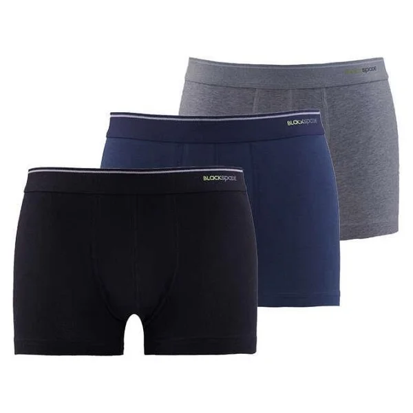 Blackspade Tender Cotton 9670 3'lü Siyah Erkek Boxer - Görsel 6