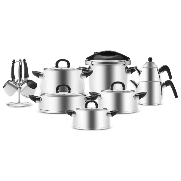 Karaca Tokyo New Powersteel 316 Çelik 17 Parça Çeyiz Seti - Görsel 8