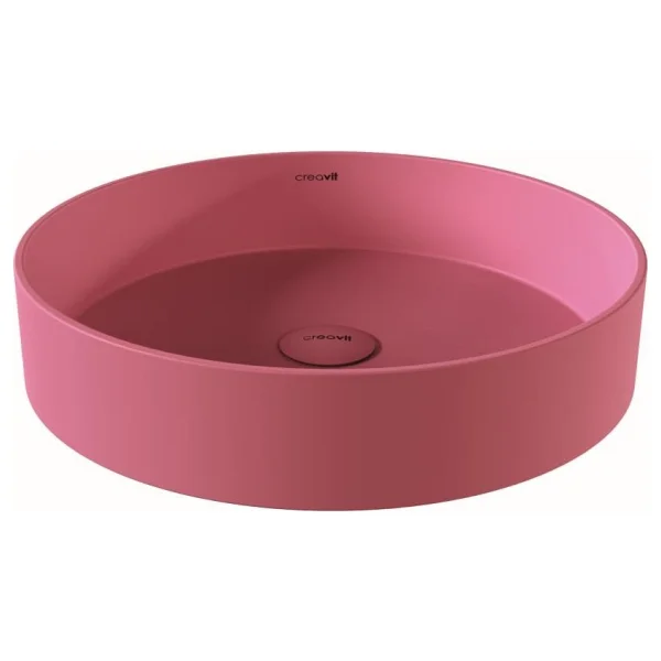 Creavit LP145 Loop 45 cm Set Üstü Sakura Çanak Lavabo - Görsel 5