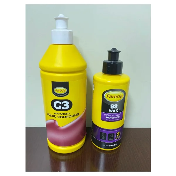 Farecla Çizik Giderici Pasta Cila Set - 2 G3 Likid Ve G3 Wax - Görsel 2