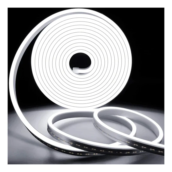 Ice Neon Hortum Işık Led Şerit Aydınlatma 220 Volt Fiş Dahil - 1 m - Gün Işığı - Görsel 6