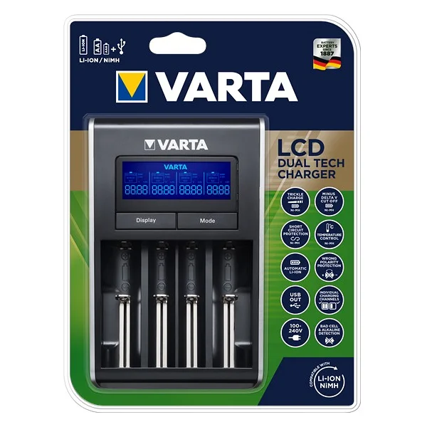 Varta 57676 LCD Dual Tech Şarj Cihazı - Görsel 3