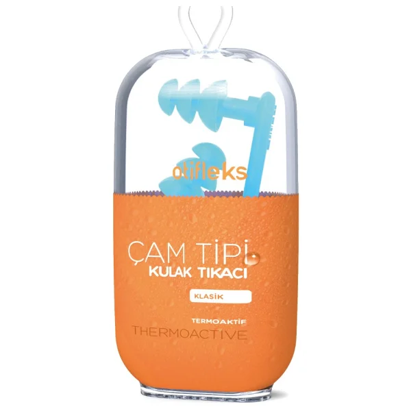 Otifleks Çam Tipi Klasik Kulak Tıkacı 2'li İpli (Small) - Görsel 3