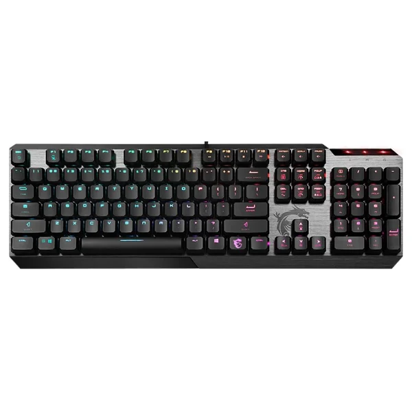 MSI Vigor GK50 Low Profile Kailh Switch Kablolu Oyuncu Klavyesi - Görsel 4