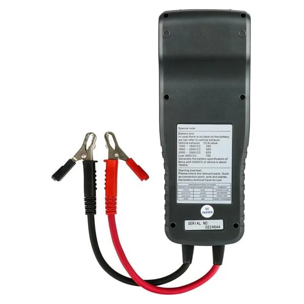 DUOYI DY2015C Termal Yazıcılı Otomotiv Akü Sistemi Test Cihazı 24V/12V - Görsel 2