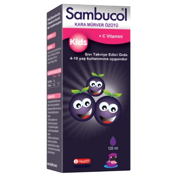 Sambucol Kids Şurup 120 ml - Görsel 4