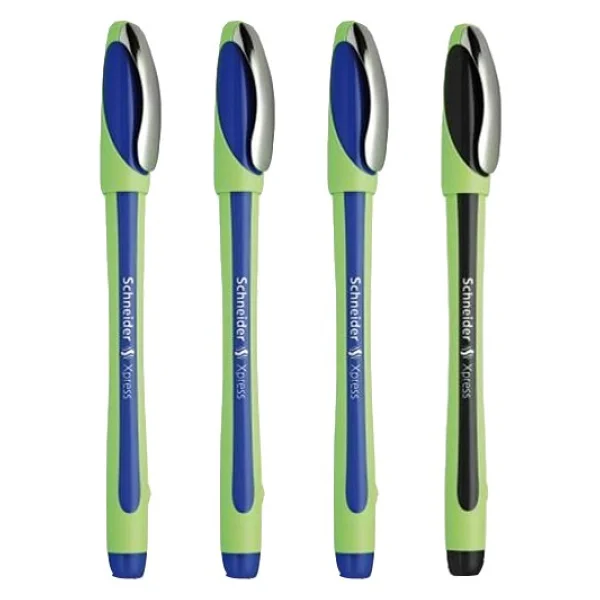 Schneider Xpress 0,8 mm Fiber Uçlu Kalem 3 Mavi 1 Siyah - Görsel 5