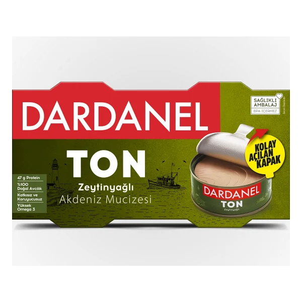 Dardanel Zeytinyağlı Ton Balığı 2x150 gr - Görsel 3