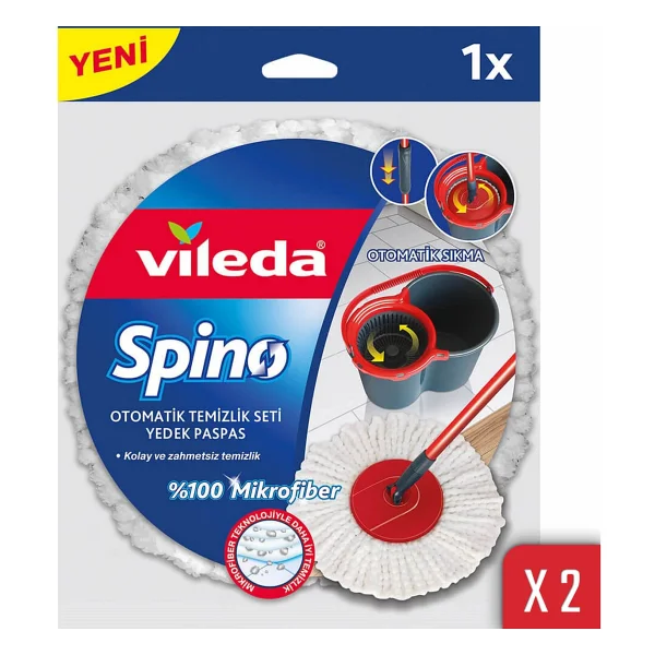 Vileda Spino Ultra Yedek Paspas 2'li - Görsel 7