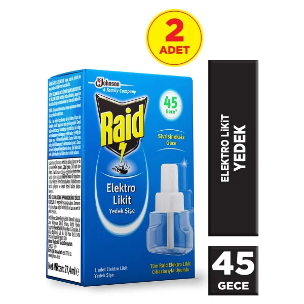 Raid Elektro Likit Yedek 45 Gece 2'li - Görsel 5