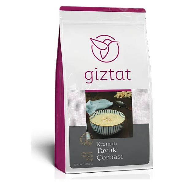 Giztat Kremalı Tavuk Çorbası 3 kg - Görsel 2