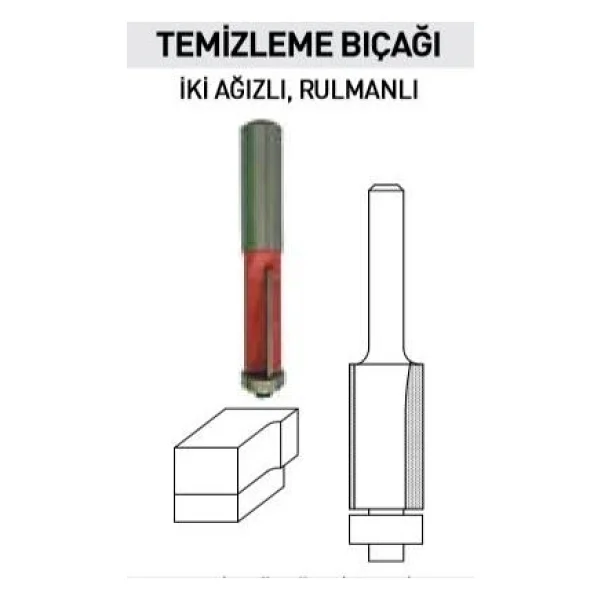 Topshop 14483 Rulmanlı Temizleme Bıçağı 13X50X12 mm - Görsel 2