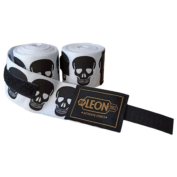 By Leon 1982 Leon Big Skulls Kuru Kafa 5 Metre Boks Bandajı - Görsel 6