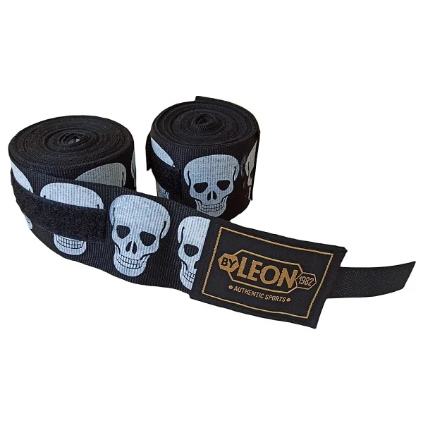 By Leon 1982 Leon Big Skulls Kuru Kafa 5 Metre Boks Bandajı - Görsel 5