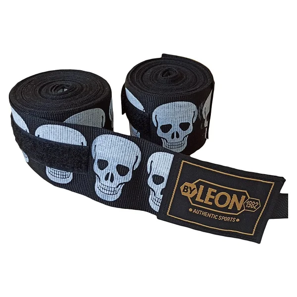 By Leon 1982 Leon Big Skulls Kuru Kafa 5 Metre Boks Bandajı - Görsel 2