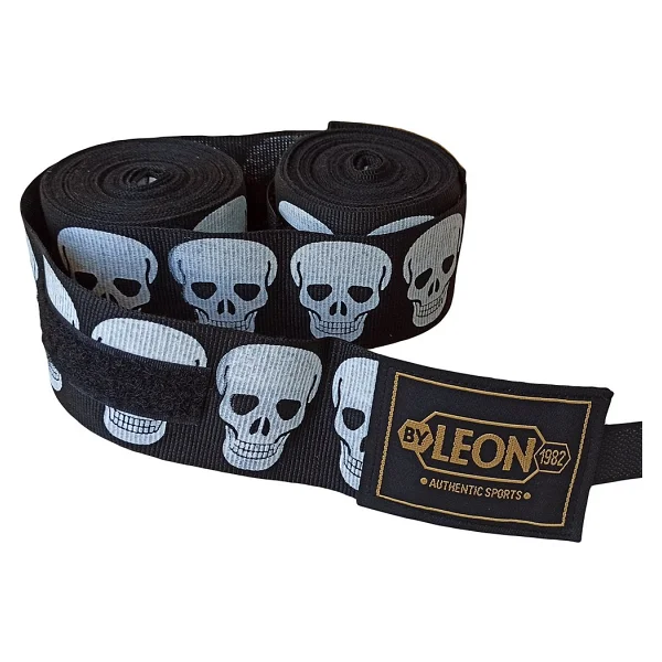 By Leon 1982 Leon Big Skulls Kuru Kafa 5 Metre Boks Bandajı - Görsel 4