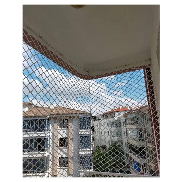 KONAK FİLE Çocuk Güvenlik Filesi, Balkon Filesi 5x5 (2metrex4metre) - Görsel 10
