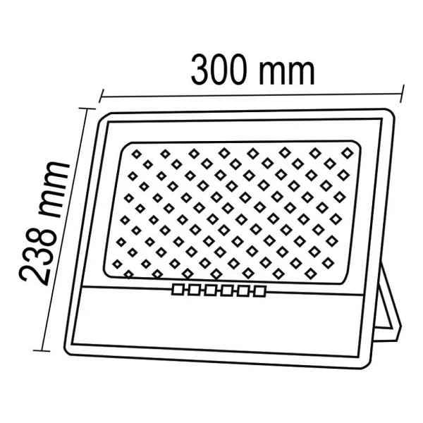 Forlife 250 Watt Güneş Enerjili Solar Projektör - Görsel 2