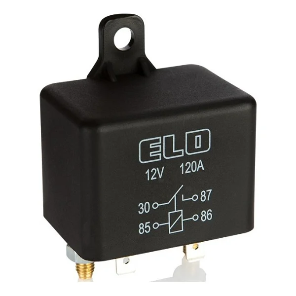Yüksek Amperli Güç Rölesi 120 Amper 12V 120A Elo 201005011 - Görsel 8