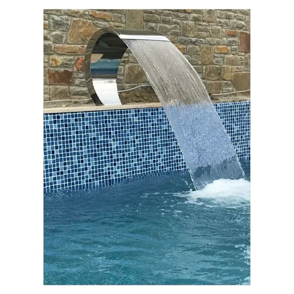 Dev Paslanmaz 500X600 mm Kobra Havuz Şelale Aısı 304 - Gümüş - Görsel 5