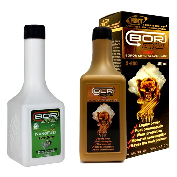 BOR POWER S-600 Gold (400ml)-dizel Partikül Filtre Temizleyici (200ml) - Görsel 2