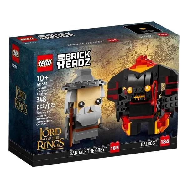 Lego 40631 BrickHeadz Gri Gandalf ile Balrog - Görsel 4