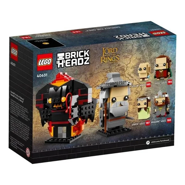 Lego 40631 BrickHeadz Gri Gandalf ile Balrog - Görsel 3