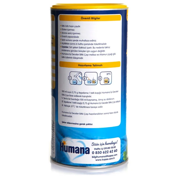 Humana 200 gr İyi Geceler Bitki Çayı - Görsel 5