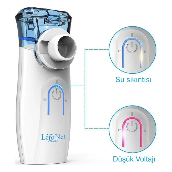 Life Net YS35 Taşınabilir Mesh Nebulizatör - Görsel 5