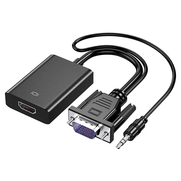 Apera Gn-86 1080P 60hz VGA To HDMI Çevirici Adaptör Ses Kablosu Dahil - Görsel 6