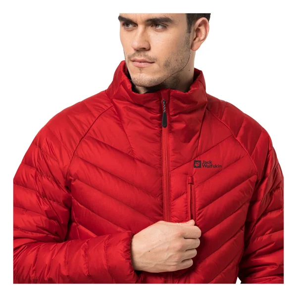Jack Wolfskin Passamani Down 1207151-2206 Kırmızı Erkek Şişme Mont - Görsel 3
