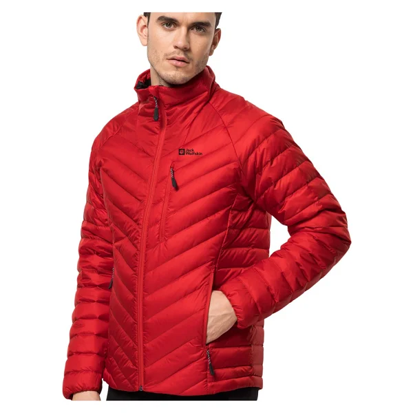 Jack Wolfskin Passamani Down 1207151-2206 Kırmızı Erkek Şişme Mont - Görsel 4