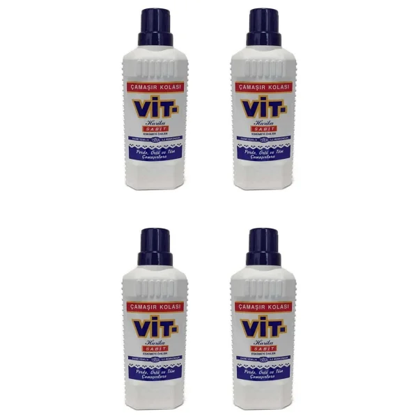 Vit- Çamaşır Kolası 500 Ml 4 Adet - Görsel 3