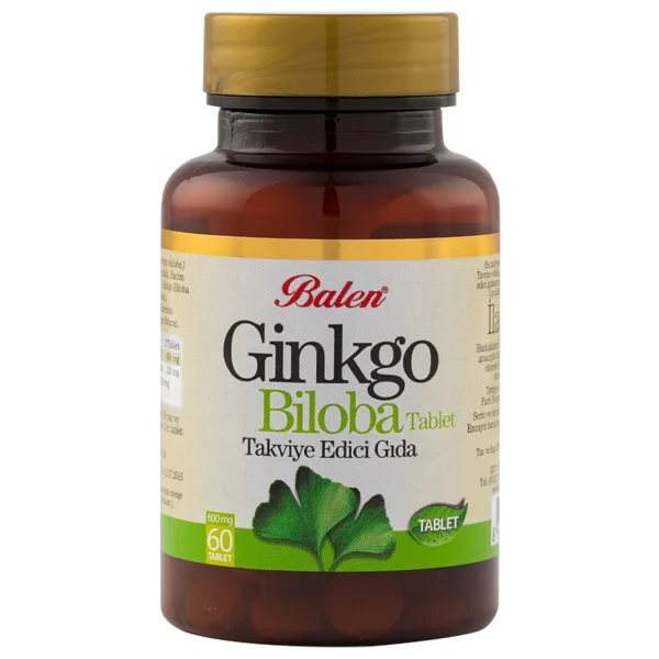 Balen Ginkgo Biloba 600 mg 60 Tablet - Görsel 2