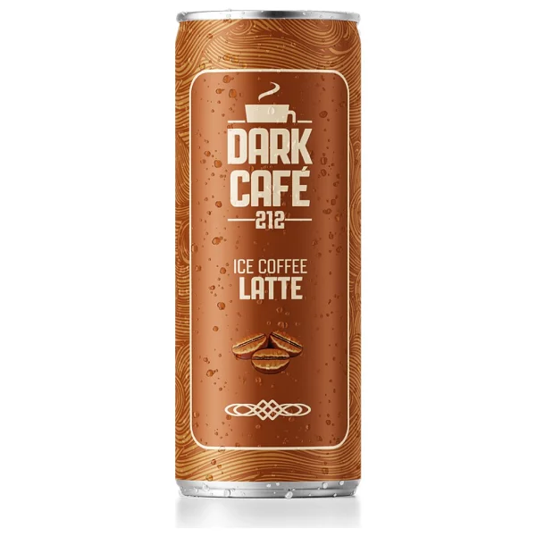 Dark Cafe 212 Soğuk Kahve Latte 12 x 250 ML - Görsel 4