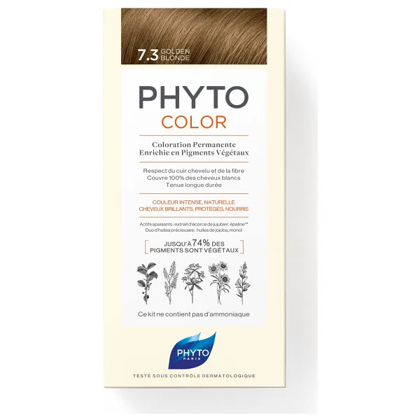 Phyto Color 7.3 Kumral Dore Amonyaksız Saç Boyası Bitkisel İçerik ile Canlı Renkler Sağlar - Görsel 2
