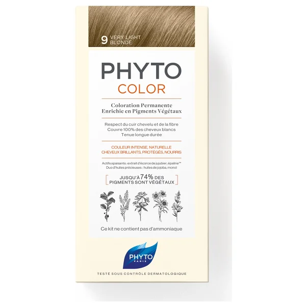 Phyto Color Kit 9 Açık Sarı Saç Boyası - Görsel 4