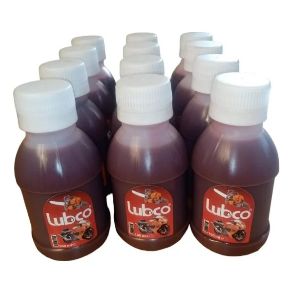 Lubco 2T 2 Zamanli Kirmizi Benzine Karisim Yagi 100 Ml X 12 - Görsel 2