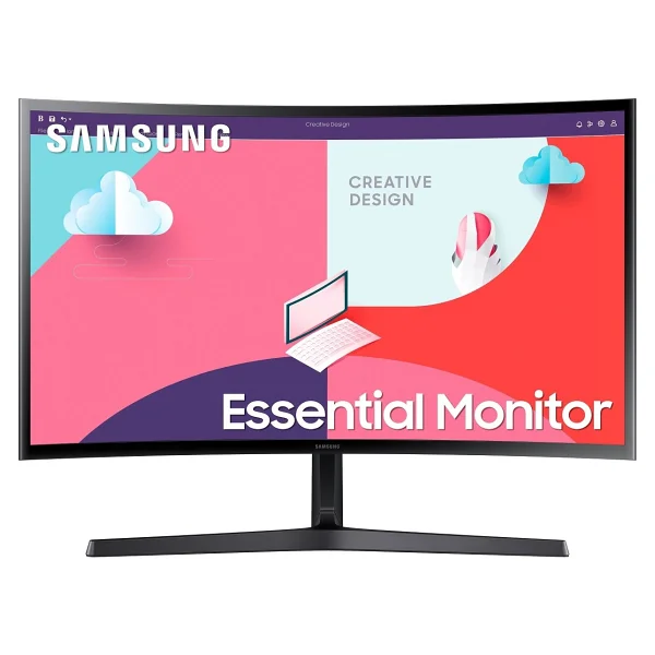 Samsung Essential LS27C366EAUXUF 27" 4 ms Full HD Curved 75 Hz Monitör - Görsel 3