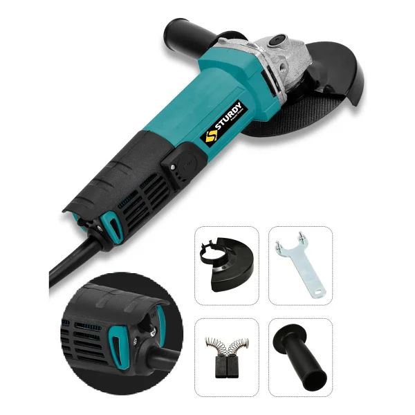 Sturdy Devirsiz Professional Spiral Taşlama Makinası 125 mm 550 - Görsel 2