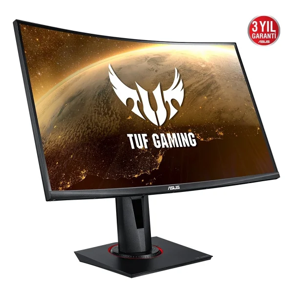 Asus TUF Gaming VG27WQ 27" 1 ms 2K Pivot Curved 144 Hz Oyuncu Monitörü - Görsel 2