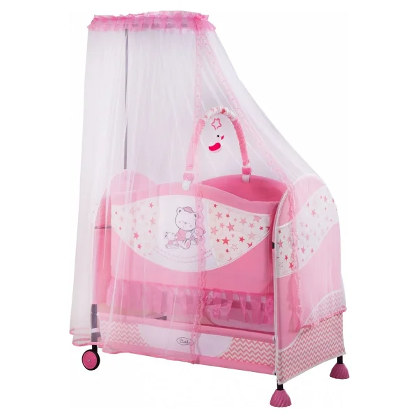 Ciciko C-1006 Lüx Bunny Sallanır Portatif Beşik - Görsel 4