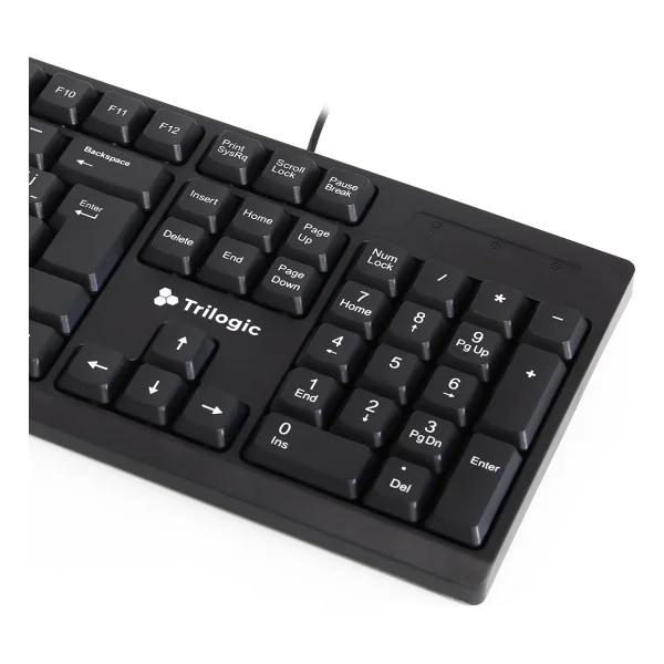 Trilogic KB103 Kablolu Klavye - Görsel 4