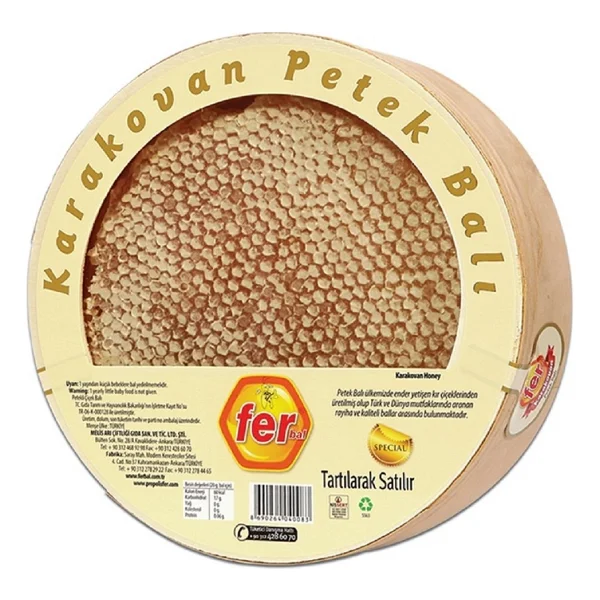 Fer Bal Doğal Karakovan Petek Balı 1 kg - Görsel 3