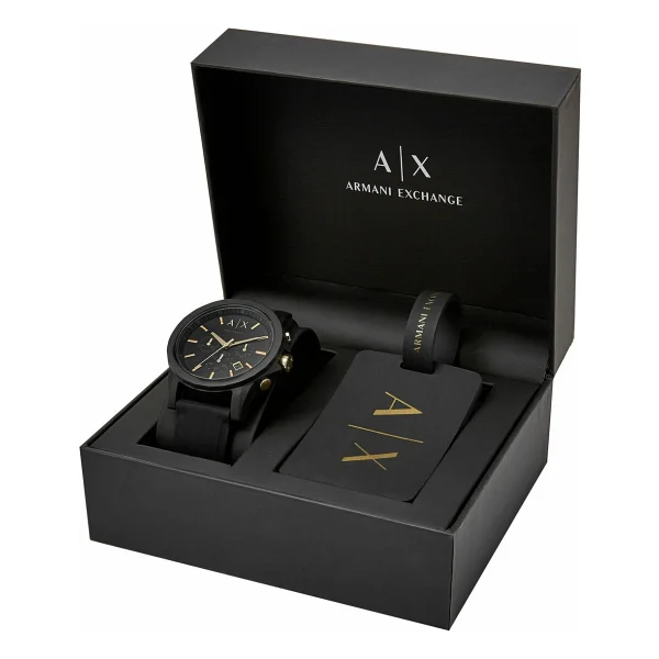 Armani Exchange AX7105 Erkek Kol Saati ve Valiz Etiketi - Görsel 4