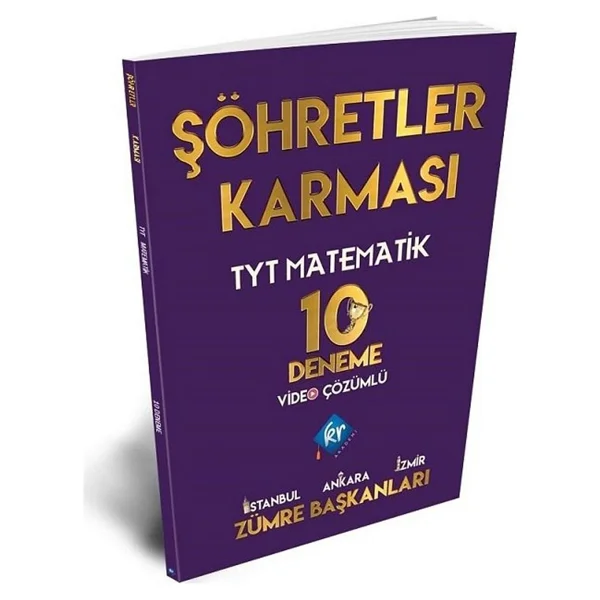 KR Akademi Yayınları TYT Şöhretler Karması Matematik 10 Deneme - Görsel 2