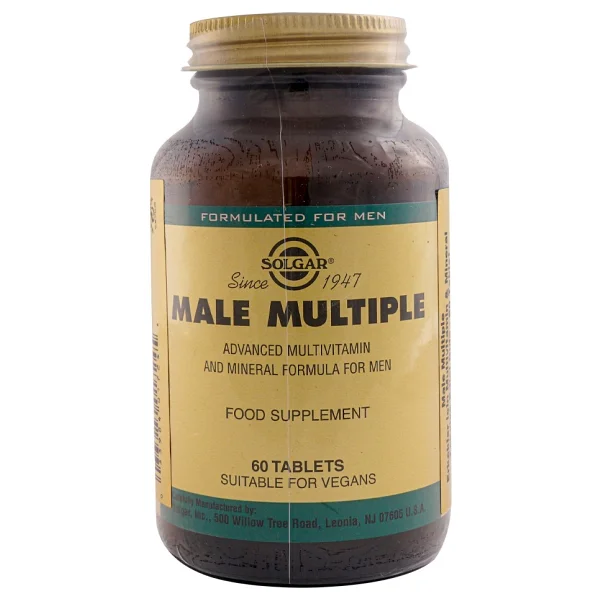 Solgar Male Multiple Multivitamin 60 Tablet - Görsel 9