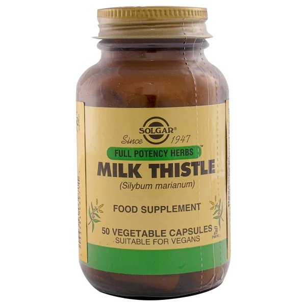 Solgar Milk Thistle 100 mg 50 Kapsül - Görsel 7