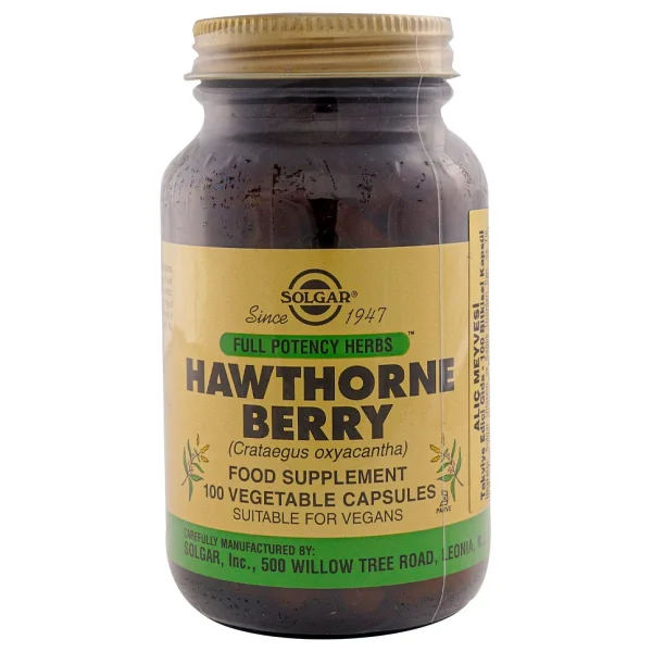 Solgar Hawthorne Berry 100 Kapsül - Görsel 5