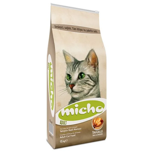 Micho Tavuklu 3 kg Yetişkin Kedi Maması - Görsel 6